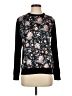 Ted Baker London Floral Black Pullover Sweater Size 4 (1) - photo 1