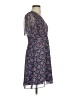 Madewell 100% Polyester Paisley Blue Casual Dress Size 00 - photo 4