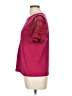 Pepin 100% Cotton Red Burgundy Short Sleeve Top Size M - photo 5