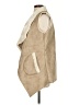 Design Recipe 100% Polyester Tan Faux Fur Vest Size S - photo 5