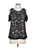 Perseption Concept Black Sleeveless Blouse Size L - photo 1