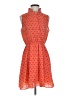 Cooperative 100% Polyester Paisley Orange Casual Dress Size S - photo 1