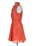 Cooperative 100% Polyester Paisley Orange Casual Dress Size S - photo 5