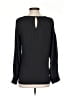 T Tahari 100% Polyester Black Long Sleeve Blouse Size XS (petite) - photo 1