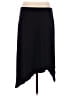 Le Chateau 100% Polyester Solid Black Casual Skirt Size M - photo 2