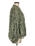 Assorted Brands 100% Polyester Animal Print Green Long Sleeve Blouse Size M - photo 4