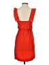 Tibi 100% Silk Red Orange Cocktail Dress Size 0 - photo 2