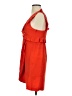 Tibi 100% Silk Red Orange Cocktail Dress Size 0 - photo 5