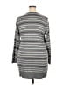 Torrid Stripes Gray Cardigan Size 2X Plus (2) - photo 2
