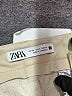 Zara Solid Ivory Khakis Size 2 - photo 7