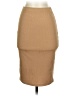 Emery Rose Solid Tan Casual Skirt Size S - photo 1