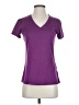 Nike 100% Polyester Purple Active T-Shirt Size S - photo 1