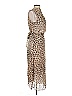 Joie Animal Print Tan Cocktail Dress Size XS - photo 4
