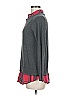 Great Northwest Indigo Plaid Gray Pullover Sweater Size M - photo 5