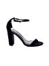 Lulus Solid Black Sandals Size 8 - photo 1