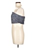 AaKaa 100% Polyester Gray Blue Tube Top Size L - photo 5