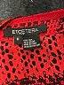 Etcetera 100% Silk Red Long Sleeve Silk Top Size 6 - photo 7