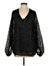 Jodifl 100% Polyester Black 3/4 Sleeve Blouse Size S - photo 1