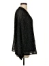 Jodifl 100% Polyester Black 3/4 Sleeve Blouse Size S - photo 4