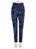 Gap Fit Outlet Print Blue Active Pants Size S - photo 1