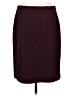 Jones Studio Chevron-herringbone Burgundy Formal Skirt Size M - photo 2