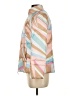 Doncaster Collection 100% Silk Print Pink Jacket Size S - photo 5