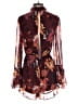 Ali & Jay 100% Polyester Burgundy Romper Size S - photo 2