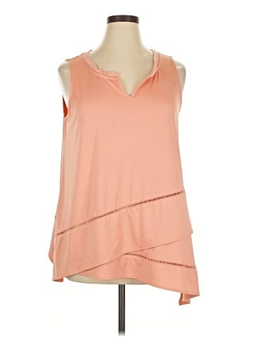 Monroe and Main Sleeveless Blouse (view 1)