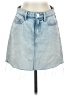 Current/Elliott 100% Cotton Blue Denim Skirt Size 26 waist - photo 1