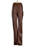Tinseltown 100% Polyurethane Brown Track Pants Size XS - photo 1