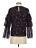 Madewell 100% Polyester Blue 3/4 Sleeve Blouse Size XXS - photo 2