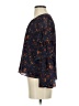 Madewell 100% Polyester Blue 3/4 Sleeve Blouse Size XXS - photo 5