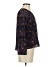 Madewell 100% Polyester Blue 3/4 Sleeve Blouse Size XXS - photo 4