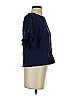 Drew Blue Short Sleeve Blouse Size S - photo 4