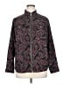 MICHAEL Michael Kors 100% Polyester Paisley Burgundy Jacket Size 0X - photo 1