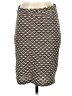 Max Studio Chevron-herringbone Brown White Casual Skirt Size S - photo 1