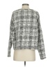 Lou & Grey Plaid Silver Pullover Sweater Size S - photo 2