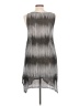 Amiani Graphic Gray Casual Dress Size L - photo 2
