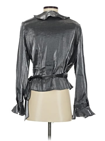Xscape Long Sleeve Blouse (view 2)