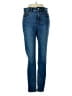 Ann Taylor Stripes Blue Jeans Size 0 - photo 1