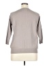 INC International Concepts Floral Gray Pullover Sweater Size 0X - photo 2