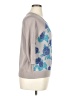 INC International Concepts Floral Gray Pullover Sweater Size 0X - photo 4