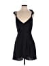 Forever 21 100% Polyester Solid Black Cocktail Dress Size M - photo 1