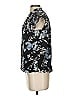 Tamara H. 100% Polyester Black Short Sleeve Blouse Size XS - photo 5