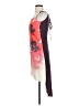 Plains & Prints 100% Polyester Graphic Pink Cocktail Dress Size 2 - photo 5
