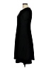 Talbots Solid Black Casual Dress Size 6 - photo 5
