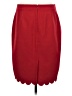 Banana Republic Solid Red Formal Skirt Size 8 (tall) - photo 2