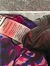 Larry Levine 100% Polyester Purple 3/4 Sleeve Blouse Size S - photo 8