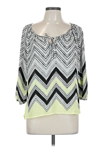 Hollywould 3/4 Sleeve Blouse (view 1)