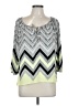 Hollywould Green 3/4 Sleeve Blouse Size L - photo 1